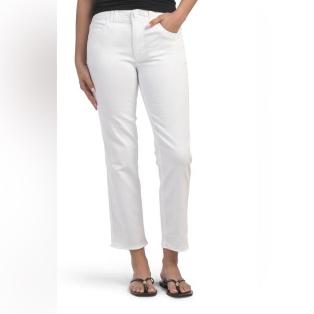 NWT Democracy White Ankle Skinny Jeans - Clean Classic Fit Size 10 AbTechnology